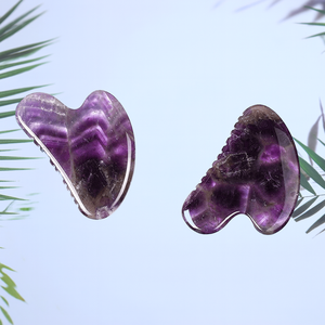 El más nuevo estilo, piedra de Jade de cristal Natural puro, tablero Gua Sha, herramienta de piedras preciosas para masaje Facial antienvejecimiento para el cuidado de la piel - Product Image 4