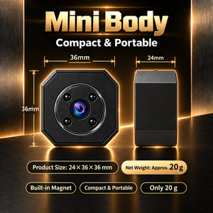 กล้องรักษาความปลอดภัย S8 มินิไวไฟ 1MP, ดูอัลแบนด์ 2.4G&5G, การเชื่อมต่อออฟไลน์ฮอตสปอต AP 50M, ระบบมองเห็นกลางคืนด้วยอินฟราเรด, การตรวจจับความเคลื่อนไหว - Product Image 1