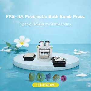 เครื่องกดทำบาธบอมแบบพกพาขนาดเล็ก ใช้ลมอัด ทำความสะอาดง่าย สำหรับทำบาธบอมด้วยตัวเองที่บ้าน ทำเกลืออาบน้ำเป็นก้อน ขั้นต่ำ 2 ชิ้น - Product Image 3