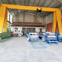 Grúa pórtico monoviga MH de 8 toneladas de alta rentabilidad y superventas para transporte en acerías