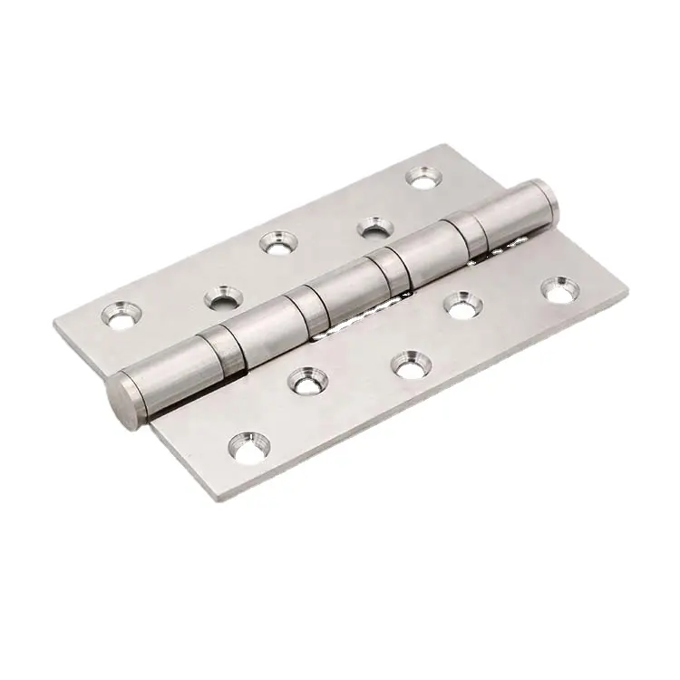 furniture 304 Stainless Steel iron metal square corner spring butt pivot door hinge