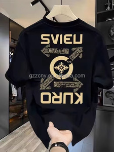 T-shirt a maniche corte da uomo per l'estate 2026, Nuova T-shirt per <span class=keywords><strong>Abbigliamento</strong></span> Uomo, <span class=keywords><strong>Abbigliamento</strong></span> di Tendenza di Marca di Alta Gamma per Uomo - Product Image 2