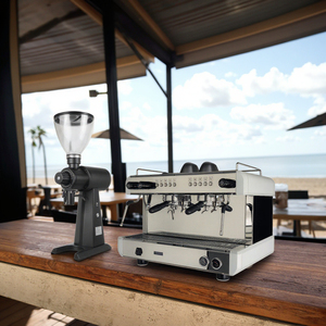 Machine à café expresso professionnelle 2 groupes pour barista italien, idéale pour les cafés et les entreprises - Modèle 102 Professional 2 Group It - Product Image 2