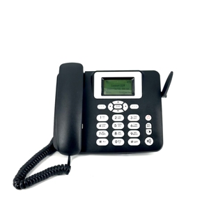 <span class=keywords><strong>Téléphone</strong></span> <span class=keywords><strong>Fixe</strong></span> <span class=keywords><strong>Sans</strong></span> <span class=keywords><strong>Fil</strong></span> T-elek Double SIM pour Bureau, Domicile et Hôtel avec Identification de l'Appelant, Radio GSM 2.4G Wi-Fi – Nouveau - Product Image 6