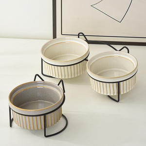Atacado OEM cerâmica cão <span class=keywords><strong>pet</strong></span> tigelas tigela de gato com preço competitivo de China fábrica - Product Image 1