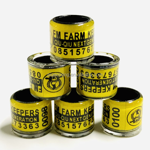 Groothandel Hoge Kwaliteit <span class=keywords><strong>Usa</strong></span> Race Duif Ringen Duif Been Bands Kleur Binnenkern Duiven Ringen - Product Image 1