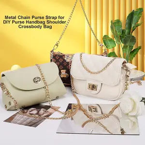 새로운 디자인 체인 금속 교체 핸드백 연결 스냅 후크 체인 DIY 가방 액세서리 - Product Image 6