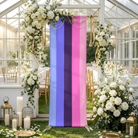 Décor de fond personnalisé motif arc-en-ciel gay avec impression omnisexe, idéal pour la mise en page de cérémonies, ornement photo de studio