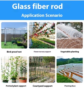 Haoli 중국 공장 직접 고체 유리 섬유 막대 4mm-12.7mm FRP로드 건설 섬유 유리 스틱 섬유 유리 막대 섬유봉 - Product Image 4
