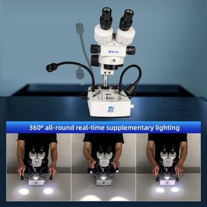 Murzider stereomicroscope được sử dụng để sửa chữa đồng hồ và sửa chữa điện thoại di động MSD202-B2S - Product Image 3