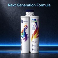 JUNBOM Mastic de jointoiement bicomposant coloré pour carreaux, résistant aux UV, pour joints de dalles céramiques, personnalisation de marque, finition brillante, scellement de joints AB