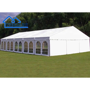 Tente de réception commerciale blanche 20x20, 20x30, 20x40 pour mariage, grande tente extérieure pour 100 personnes, tente d'église à vendre - Product Image 2