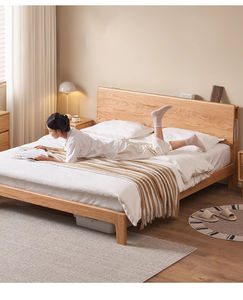 Cabecera de Cama de Madera Maciza de Roble, Estilo Nórdico Moderno, de Lujo, Ecológica, Duradera y Suave, para Camas Queen/King, Habitaciones Infantiles - Product Image 6