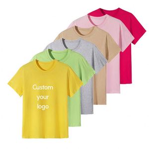 เสื้อยืดผู้ชายคุณภาพสูง 100% ผ้าฝ้าย ระบายอากาศได้ดี เป็นมิตรกับสิ่งแวดล้อม ผลิตจากโรงงาน ขายส่ง รับสกรีนโลโก้ ลายเรียบ - Product Image 2