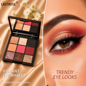 Palette <span class=keywords><strong>de</strong></span> fards à paupières vegan en gros, 9 couleurs, imperméable, longue tenue, fini mat, scintillant et pailleté, palette <span class=keywords><strong>de</strong></span> maquillage mixte - Product Image 3