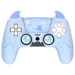 เคสซิลิโคนสำหรับคอนโทรลเลอร์ PS5 - ฝาครอบกันฝุ่นหลากสี - Product Image 1