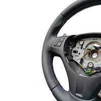 Volant en cuir pleine fleur de fabrication directe pour BMW E90 E92 M3 E39 X5 E70 X6 E71 E82 E93 E36 E91 Série E, artisanat exquis