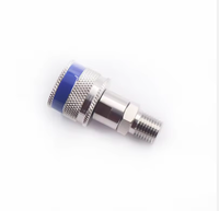 Swagelok 316 Interopérable Instrument de connexion rapide en acier inoxydable K5 Raccords de tuyauterie à clé bleue pour les connexions BSPT huile/eau