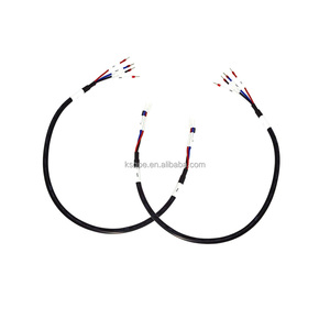 Aangepaste JST XH 2-pins 3-pins 4-pins connectorplug terminals 2,5 mm 28AWG kabels met kabelboom - Product Image 6