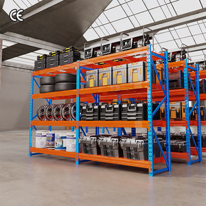 Estantería de paletas de hierro ajustable Estantes de almacenamiento de metal/acero de largo alcance para estante de uso de garaje de almacén de fábrica - Product Image 2