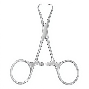 Pince à serviette chirurgicale Backhaus 3,5 pouces 5,25 pouces en acier inoxydable, pince à drap de perforation, instrument CE ISO - Product Image 1