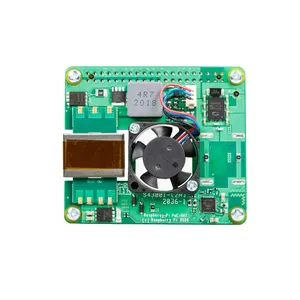 Official Raspberry Pi Power over Ethernet + HAT 802.3af PoE Network Power-Sourcing Equipment required support for RPI 3B+ 4B