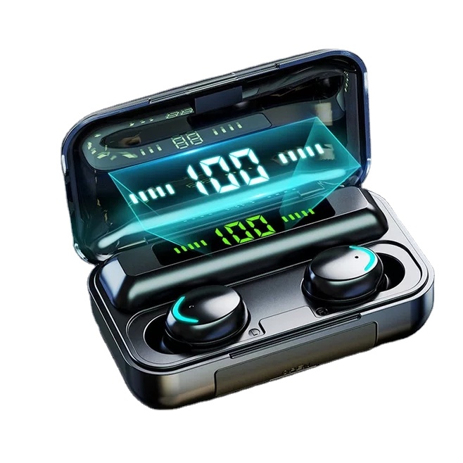 2020 беспроводные наушники tws f9 5,0 с музыкальной спортивной водонепроницаемой гарнитурой, мини-наушники с сенсорным управлением и динамиком