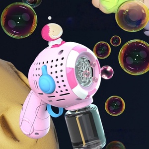 Pistolas de Burbujas al por Mayor, Juguete de Jabón con Forma de Animal Kului para Niños, Pistola de Burbujas Eléctrica con Luz, Pistola de Burbujas Automática para Bodas - Product Image 4