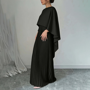 <span class=keywords><strong>Robe</strong></span> longue plissée élégante et décontractée pour femme, idéale pour les occasions sociales, les vacances et le quotidien – Vente en gros - Product Image 3