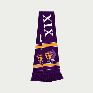 Écharpe de football <span class=keywords><strong>Scarpa</strong></span> Da Calcio Meilleure vente en gros Club de football Slogan gland acrylique Jacquard tricot multicolore éventail écharpe - Product Image 1