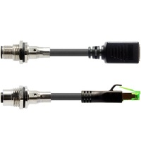 ProfiBus ProfiNet bride connecteur connecteur câble d'extension vers RJ45 câble de Signal de données d'alimentation