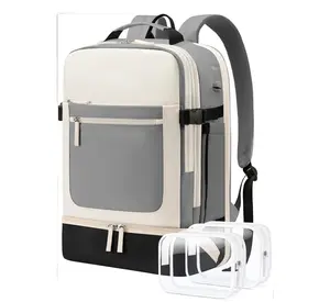 17 18英寸黑灰白大体积35L金色供应商时尚商务运动男女通用笔记本户外旅行背包