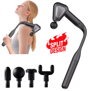 <span class=keywords><strong>Pistola</strong></span> de Masaje de Brazo Extendido con Diseño Dividido, Sin Escobillas, Bajo Ruido, para Espalda, Cuello, Fascia, Recuperación <span class=keywords><strong>Muscular</strong></span> para Atletas, Máquina de Masaje - Product Image 1