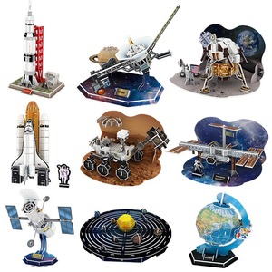 Nhà Máy Trực Tiếp Bán Không Gian Câu Đố Tùy Chỉnh Ghép Hình Câu Đố Saturn V Curiosity Rover Apollo Âm Lịch Mô-đun Voyager - Product Image 4