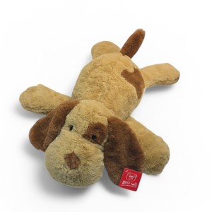 Super morbido 59x35CM sdraiato cane peluche simpatico animale bambola Kawaii regalo di peluche cane - Product Image 1