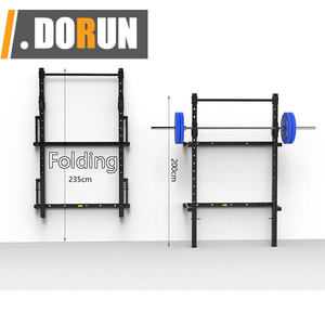 Estación multifunción <span class=keywords><strong>de</strong></span> pie independiente Power Squat Rack montado en la <span class=keywords><strong>pared</strong></span> con J-Cups Brazos <span class=keywords><strong>DE</strong></span> SEGURIDAD <span class=keywords><strong>Barra</strong></span> <span class=keywords><strong>de</strong></span> tracción <span class=keywords><strong>para</strong></span> ejercicio <span class=keywords><strong>de</strong></span> peso corporal - Product Image 3
