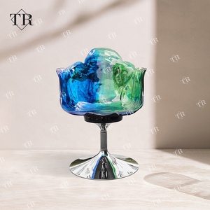 Turri Salon Chaise D'attente De Luxe Fleur Pétale Esthétique Unique Ergonomique Bar Chaise Siège Tabouret Sillas De Acrilico - Product Image 2