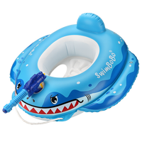 Siège de sécurité gonflable pour bébé Swimbob en PVC, anneau de flottaison pour enfant, siège de natation pour enfants, flotteur pour le plaisir aquatique