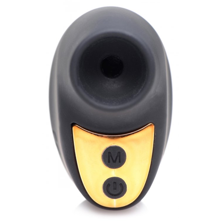 TD INMI SHEGASM Mini 12X Clit Stimulator Black USB-Powered G-Spot and Nipple Vibrator Vaginal Vibrator