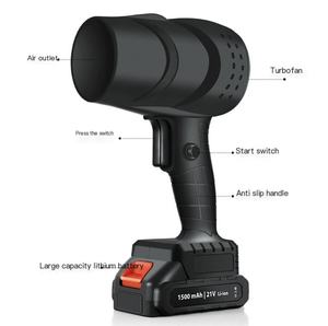 <span class=keywords><strong>Souffleur</strong></span> d'air portable sans fil SDIOU pour voiture, qualité industrielle, moteur à balais, ABS, 30000 tr/min, 300 CFM, <span class=keywords><strong>batterie</strong></span> rechargeable - Product Image 3