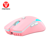 Fantech WGC2+ Edisi Sakura Siap Kirim Mouse Gaming Nirkabel Pengisian Daya Sensor Pixart Mouse Gaming Laris