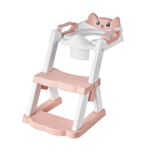 Vente en gros usine : Marchepied de toilette pliable et portable, réglable en hauteur, pour l'apprentissage de la propreté - Product Image 1