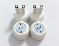 COB G9 Ampoule LED G4 3W 220V Capteur de projecteur en céramique Non Dimmable Bi Pin Base Pendentif Mur Plafond Éclairage Lustre Maison AC