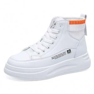 Zapatos de Mujer Blancos de Suela Suave, Transpirables, Acolchados y Antiolor - Nuevos Zapatos para Caminar Versátiles y Modernos de Alta Calidad - Product Image 5