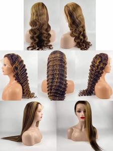 Cheveux Humain Naturel Ombre Perucas Humanas De 250 Densidad Super Thin Hd Peluca con malla frontal 1 pieza Cabello brasileño Largo transparente - Product Image 6