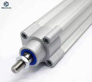 กระบอกลมนิวแมติกมาตรฐาน ISO รุ่น DSBC-40-200-PPSA-N3 ขนาดรู 40 มม. ระยะชัก 200 มม. พร้อมตัวปรับแรงดันลมในตัว สำหรับระบบอัตโนมัติทางอุตสาหกรรม - Product Image 1