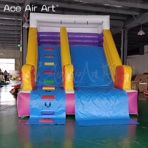 Château gonflable extérieur de toboggan aquatique | Aire de jeux pour enfants Aqua Park pour les tout-petits et les visites de parcs urbains - Product Image 4
