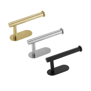 Bastidores de papel higiénico autoadhesivos de diseño moderno al por mayor <span class=keywords><strong>portarrollos</strong></span> de papel higiénico para <span class=keywords><strong>baño</strong></span> <span class=keywords><strong>sin</strong></span> agujeros de perforación - Product Image 6