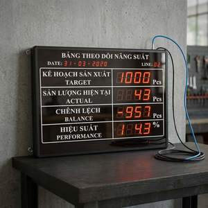 AT-NS-4 บอร์ดแสดงผลดิจิตอล LED พลาสติกพร้อมสวิตช์ตั้งเวลา จ่ายไฟผ่าน USB/แบตเตอรี่ รับประกัน 24 เดือน - Product Image 2