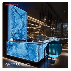 Lámina LED Flexible Cortable PERFECT Ultra Delgada de Cobre 304*609mm 12*24 pulgadas SMD5050 Multicolor 4en1 288LEDs/PC RGB+Blanco IP20 - Product Image 1